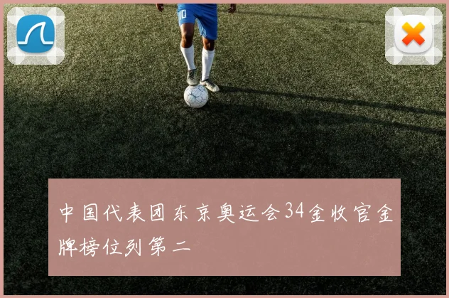 中国代表团东京奥运会34金收官金牌榜位列第二